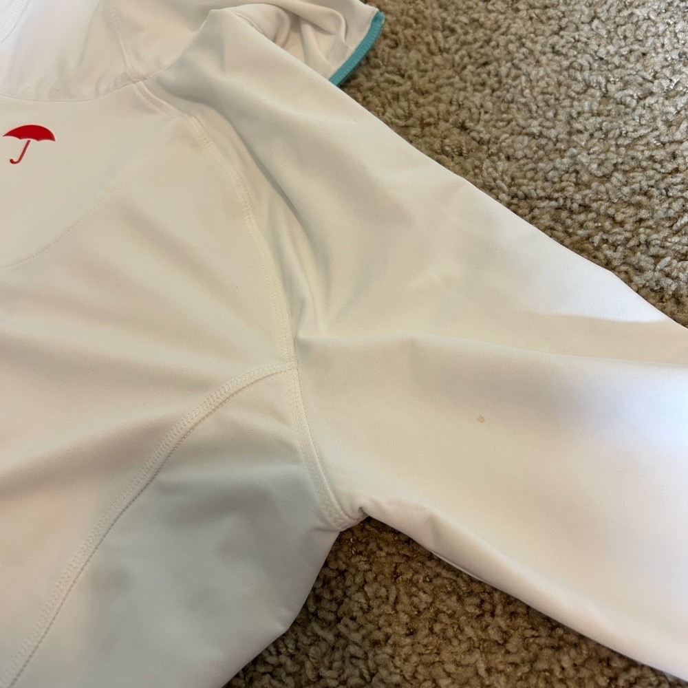 White Half-Zip Pullover By Peter Millar - image 7